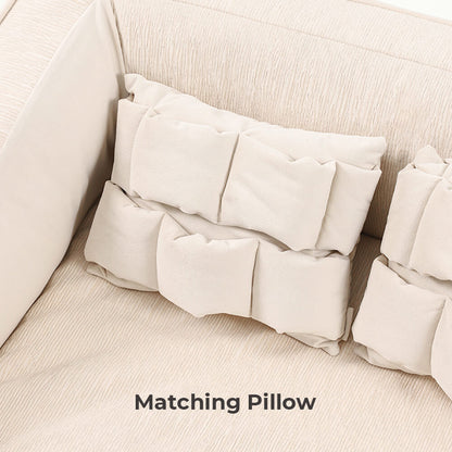 Comfort Orthopedic Support Dog Sofa Bed with Pillows